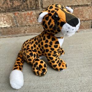 Vtg Applause Cheetah Cat Plush 8.5" Exclusive 1989 Girl Scouts National Wildlife